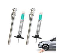 Bettinay 4PCS Tyre Gauge Tread Depth UK, 6 Sided Portable Color Coded Tyre Depth Measurement 25MM 32nds