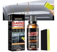 Bettinay 50ML Back to Black Dashboard Restorer, Car Interior Plastic Scratch Repair for Prevents Drying Aging