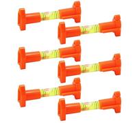 Bettinay 6PCS String Line Level, String Line Spirit Level for Layout Brick Working
