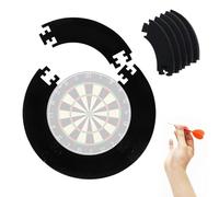 Bettinay Dart Board Surround Ring, Darts Wall Protector EVA Jigsaw Ring Design Detachable Dartboard