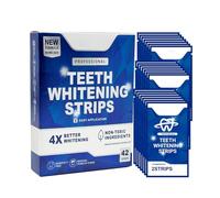 Bettinay Teeth Whitening Strips, White Strips Kit for Gentle Effective Removing Coffee, Wine, Smoke Stains, Safe for Sensitive Teeth