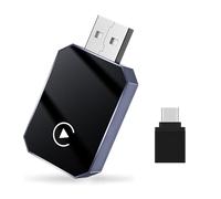 Bettinay Wireless Carplay Adapter Uk, 2 in 1 Car Box Wireless Adapter for Android Auto, Plug and Play