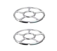 Bettli 2 Pcs Multifunctional Gas Ring Reducer Stove Ceramic Pot Support Tripod Stove Top Gas Reducer Cookware Support Bracket