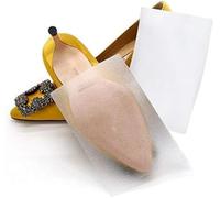 Bettli Women's Sole Sticker - Crystal Clear Self-Stick Pads Sole Protector Shoe Bottoms Slip Resistant Shoe Sole Cover Protector for Heels (4 Pcs)