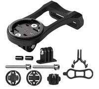 BETTLUCK Bike Edge Extended Out Front Mount for Garmin Edge GPS Computer, Adjustable icycle Handlebar Extension, Multifunction Stem Mount for Gopro (Black)