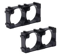 Bettomshin 50Pcs 21700 Lithium Ion Cell Double Battery Holder Bracket for DIY Battery Pack 21.7mm Hole Dia