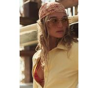 Betty Aviator Sunglasses at Free People in Sunshine - female