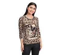 Betty Barclay 2552/1567 T-Shirt, Black/Beige, 46 Womens, Black/Beige, 18