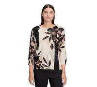 Betty Barclay Women's 5296/1559 Pullover Sweater, Beige/Brown, 14