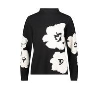 Betty Barclay Women's 5392/2907 Pullover Sweater, Patch Black/Cream, 12