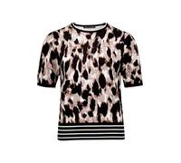 Betty Barclay Women's 5482/2011 Jumper, Beige/Black, 12