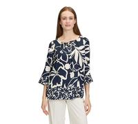 Betty Barclay Women's 8806/1083 Blouses, Dark Blue/White, 18