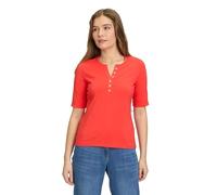 Betty Barclay Women's Basic Shirt with Buttons, Red (Poppy red), 14