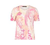 Betty Barclay Women's Basic Shirt with Print, Rose/Yellow, 16