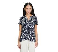 Betty Barclay Women's Blouse, Dark Blue/Cream, 14