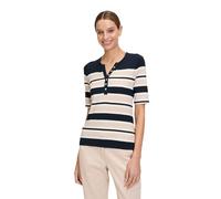 Betty Barclay Women's Shirt, Dark Blue/Nature, 10