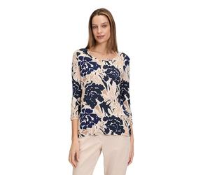 Betty Barclay Women's Shirt, Dark Blue/Nature, 6