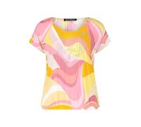 Betty Barclay Women's Shirt Kurz 1/2 Arm T, Rose/Yellow, 18
