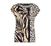 Betty Barclay Women's T-Shirt, Black/Brown, 20