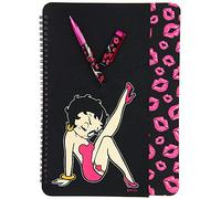 Betty Boop A4 Stepping Out Spiral Note Book & Pen Set