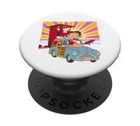 Betty Boop Beach Pin Up Surf Car PopSockets Adhesive PopGrip