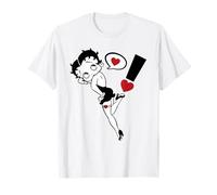 Betty Boop Betty Boop Exclamation Heart T-Shirt