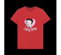 Betty Boop 'Blow A Kiss' Red T-Shirt Betty Boop Red S