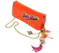 Betty Boop Deluxe Handbag Wide Range Selection -Choose Your Option (Deluxe Orange Clutch Bag With Charm.)