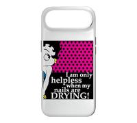Betty Boop I Am Only Helpless When My Nails Are Drying Case for iPhone Air