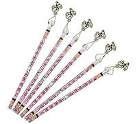 Betty Boop Limited Edition Deluxe Wide Range Stationary-Choose Your Option (Pink Heart Pencil With Eraser Set Of 6)