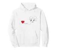 Betty Boop Line Art Love Yourself Heart Pullover Hoodie