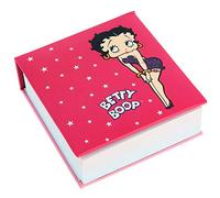 BETTY BOOP MEMO BLOCK WITH HARD PINK COVER "STAR STRUCK" RANGE