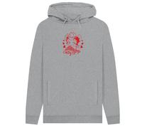 Betty Boop Men's Country Hoodie in Grey | Size: XL Betty Boop Grey XL