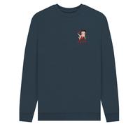 Betty Boop Men's Strike A Pose Sweatshirt in Navy | Size: Small Betty Boop Navy S