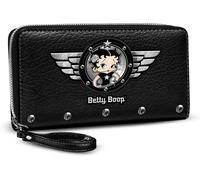 Betty Boop Motor Love-Essential Wallet, Black, 19 x 10 cm