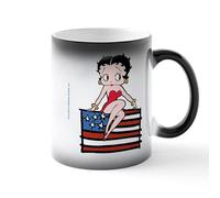 Betty Boop 'Murica Ceramic Color Changing Coffee Mug, Tea Cup 325 ml