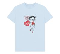 Betty Boop Oop-A-Doop Light Blue T-Shirt | Size: XL Betty Boop Light Blue XL