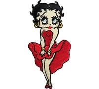 Betty Boop Patch Embroidered Badge Iron Sew On Clothes Bag T Shirt Jeans Dress