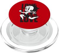 Betty Boop Running Love Valentine's Day PopSockets PopGrip for MagSafe