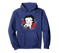 Betty Boop Sassy Roses Pullover Hoodie