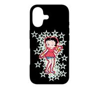 Betty Boop Small Light Green Stars Case for iPhone 17