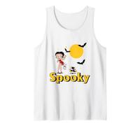 Betty Boop Spooky Pudgy & Bimbo Halloween Tank Top