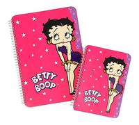 Betty Boop Star Struck A4 Spiral & A5 Spiral Notebook Set (Pack of 2).
