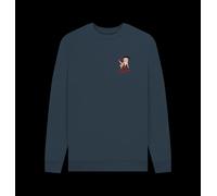 Betty Boop 'Strike A Pose' Navy Sweatshirt Betty Boop Navy L