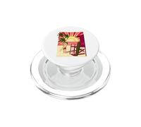 Betty Boop Sunset Beach Surfer PopSockets PopGrip for MagSafe