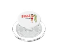Betty Boop Surf Pale Green Board Pose PopSockets PopGrip for MagSafe