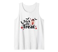 Betty Boop Trick Or Treat Bats Halloween Tank Top
