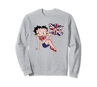 Betty Boop UK Union Jack Flag Clothing Sweatshirt