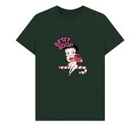 Betty Boop Unisex Adult Candy Cane T-Shirt PN1858