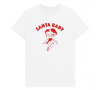 Betty Boop Unisex Adult Santa Baby Graphic T-Shirt / N/A N/A PN1888